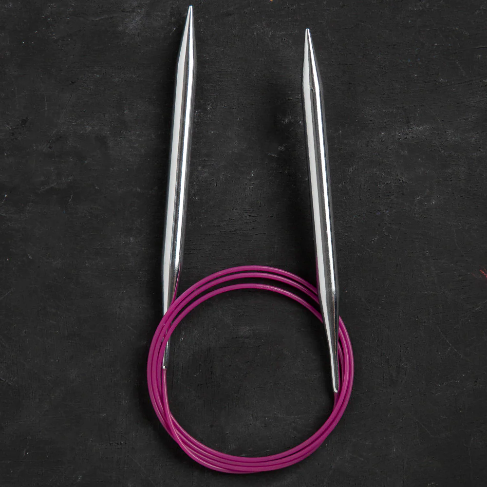 KnitPro Nova Metal 8 Mm 100 Cm Fixed Circular Needle - 11359 - Image 2