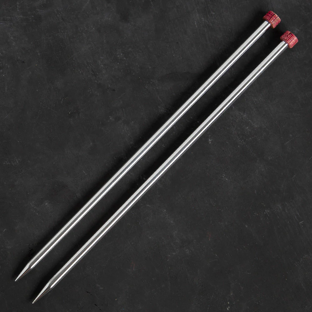 KnitPro Nova Metal 9 mm 35 cm Single Pointed Needles - 10225 - Image 2