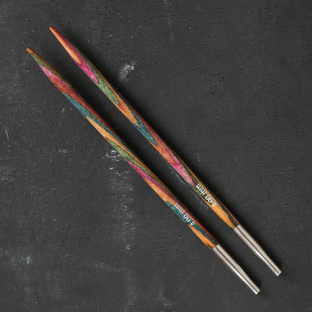 KnitPro Symfonie 4mm Wooden Interchangable Circular Needles - 20403 - Image 3