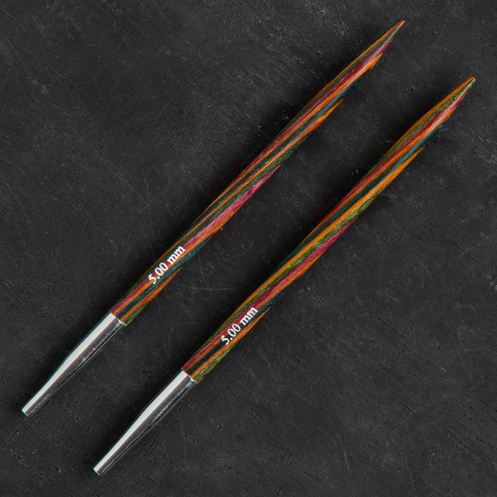 KnitPro Symfonie 5mm Wooden Interchangable Circular Needles - 20405 - Image 2