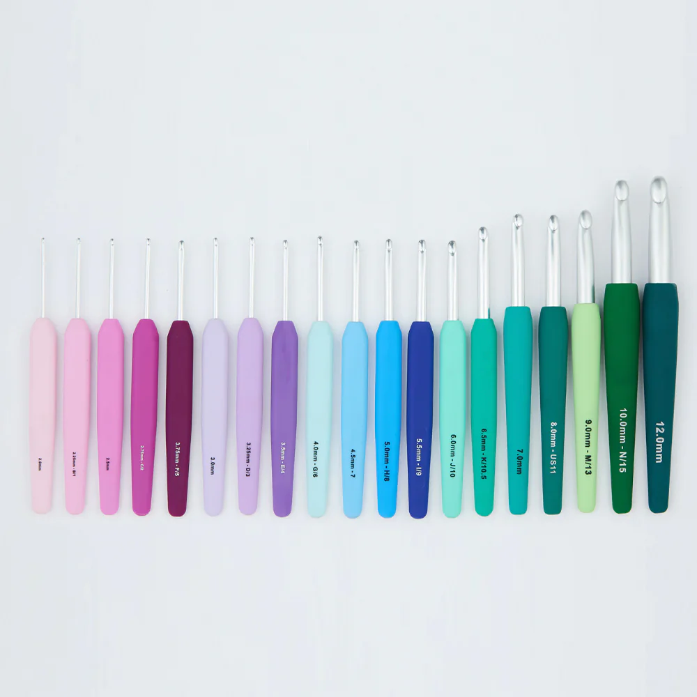 KnitPro Waves 6,50 mm Soft Handle Wool Crochet Hook - 30944 - Image 3