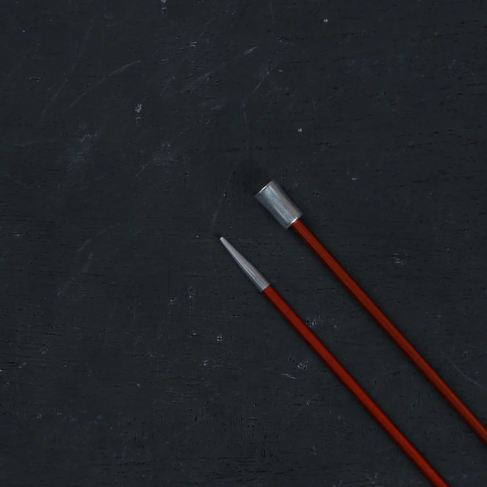 KnitPro Zing 2.75 Mm 35 Cm Metal Knitting Needle, Orange - 47294 - Image 3