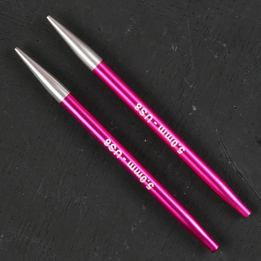 Knitpro Zing 5.0 mm Interchangeable Circular Needle Pink - 47525 - Image 2