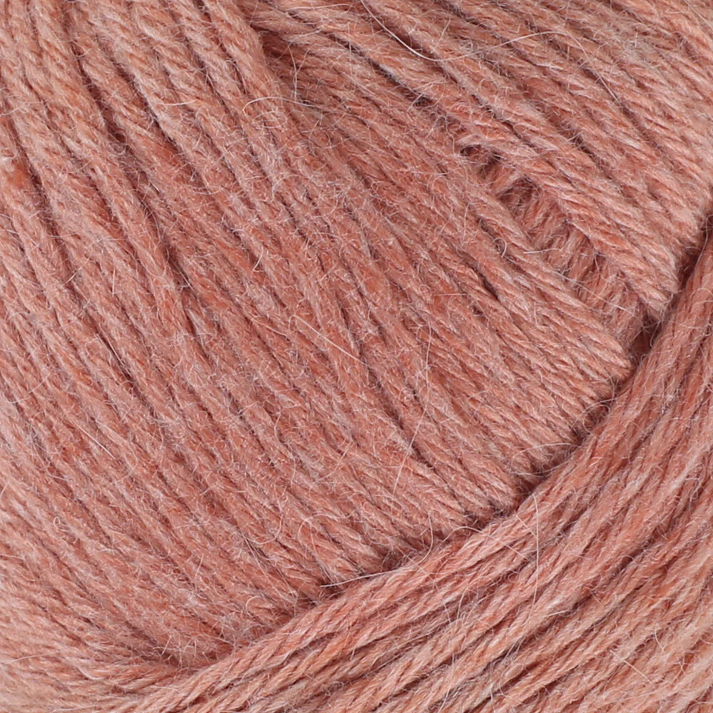 La Mia Angora 50gr Hand Knitting Yarn, Light Pink - L125 - Image 2