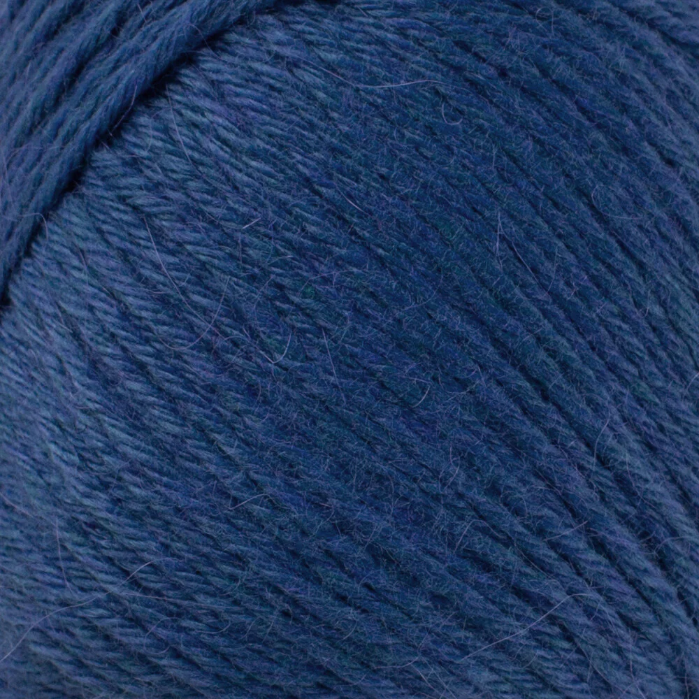 La Mia Angora 50gr Hand Knitting Yarn, Navy Blue - L129 - Image 2
