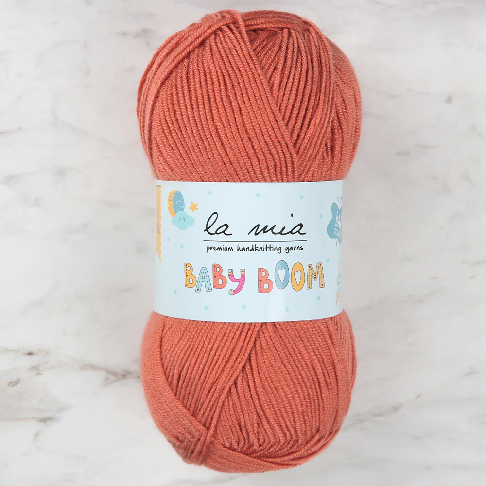 La Mia Baby Boom Yarn, Brick - 2533