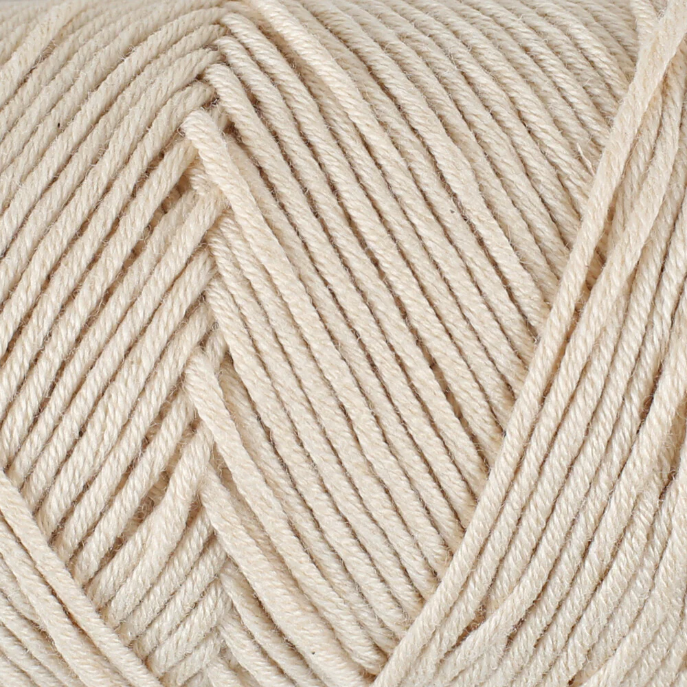 La Mia Baby Cotton Yarn, Cream - L002 - Image 2
