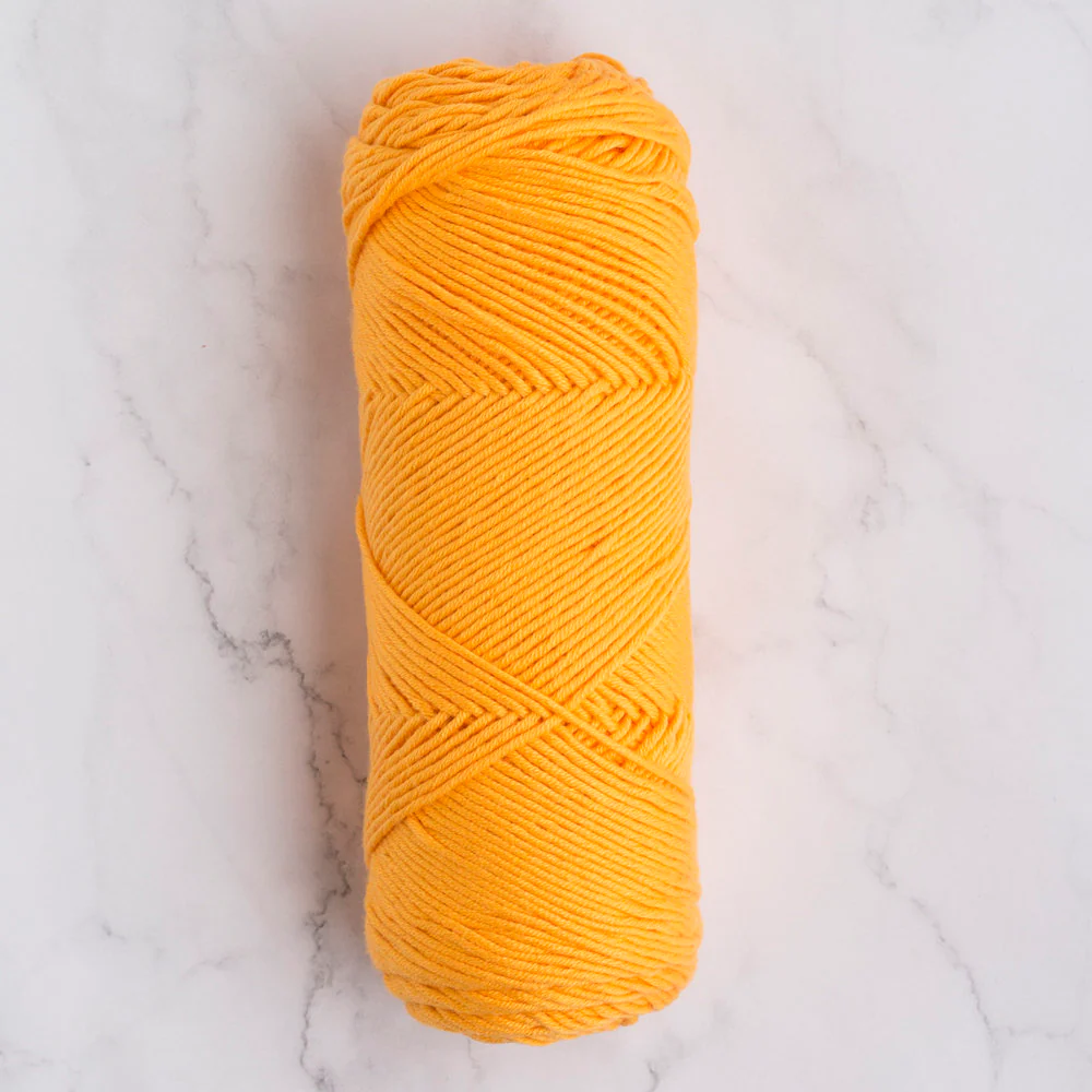 La Mia Baby Cotton Yarn, Orange - L037 - Image 3