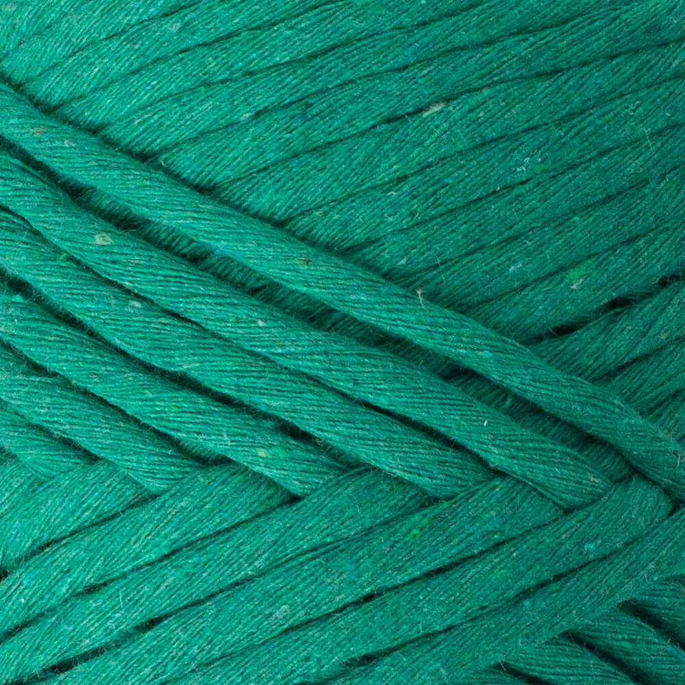 La Mia Boho Cotton Macrame Cord, Green - Image 2