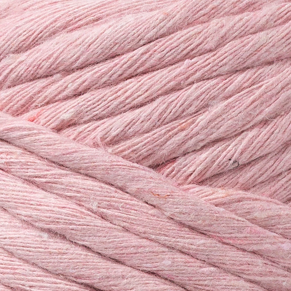 La Mia Boho Cotton Macrame Cord, Light Pink - L185 - Image 2
