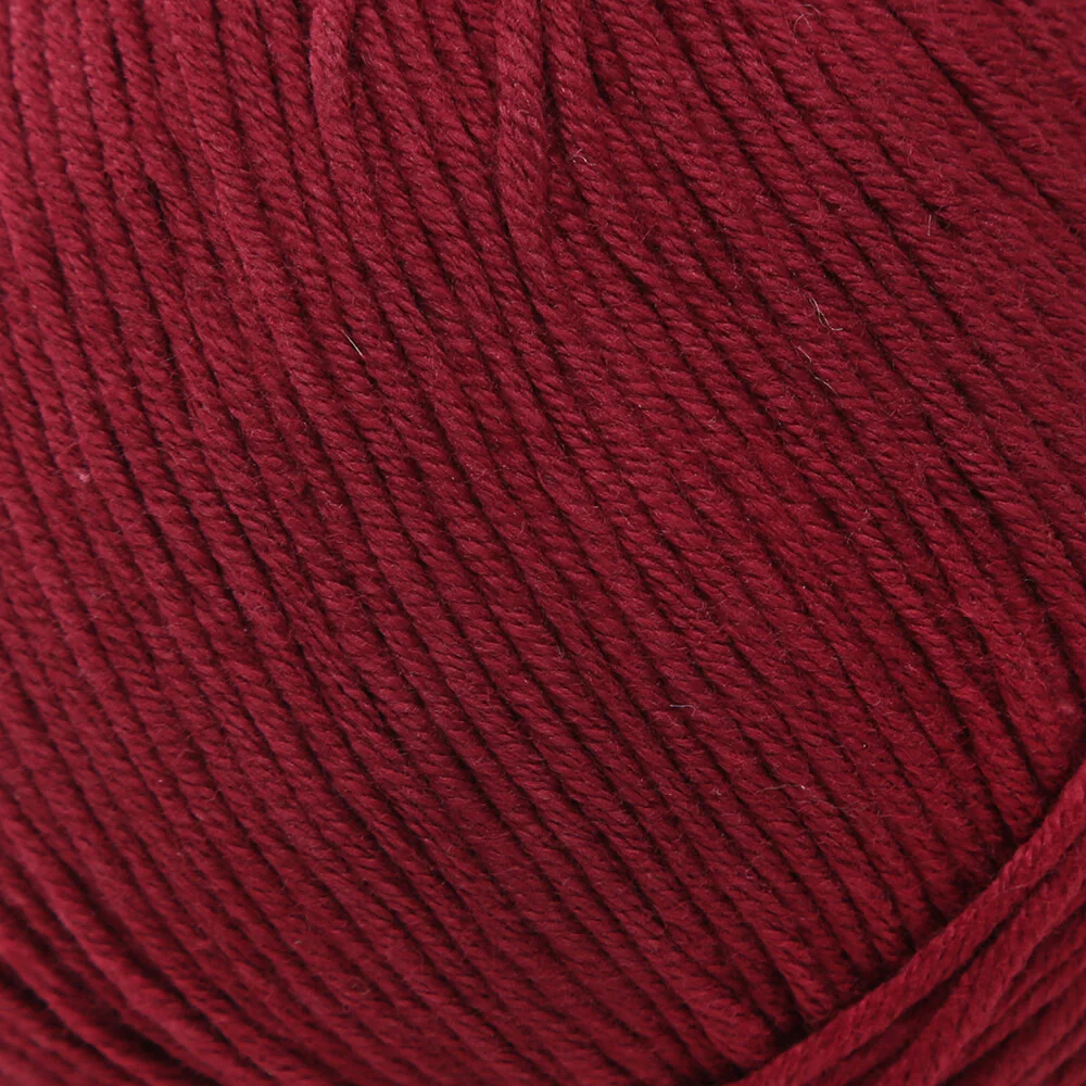 La Mia Cottony Baby Yarn, Burgundy - L023 - Image 2
