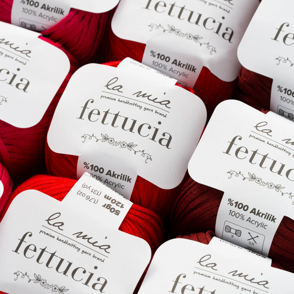 La Mia Fettucia Yarn Gift Set, Vervain - Image 3