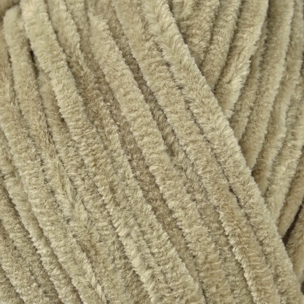 La Mia Mellow Chenille Yarn, Beige - 952 - Image 2