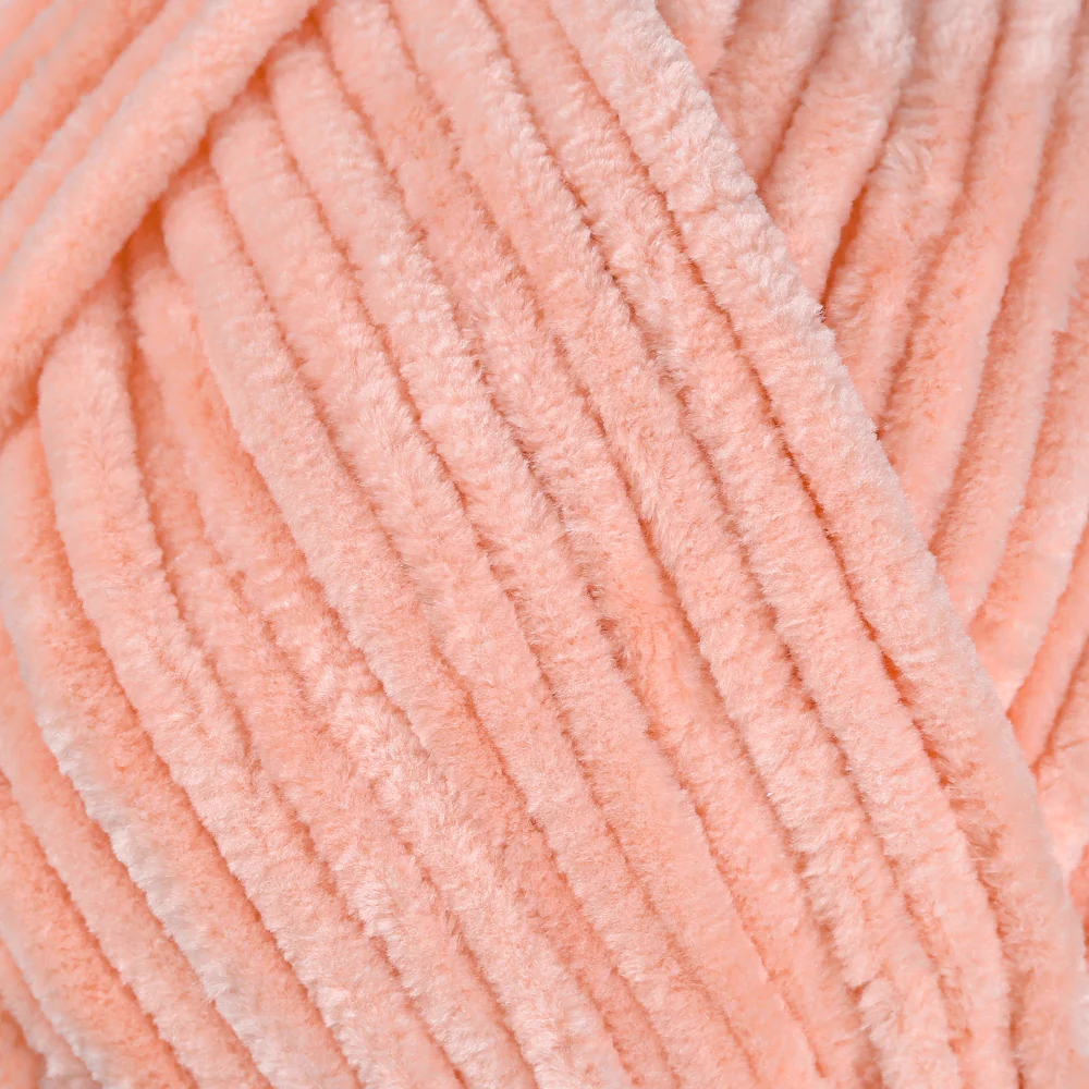 La Mia Mellow Chenille Yarn, Orange - 906 - Image 2