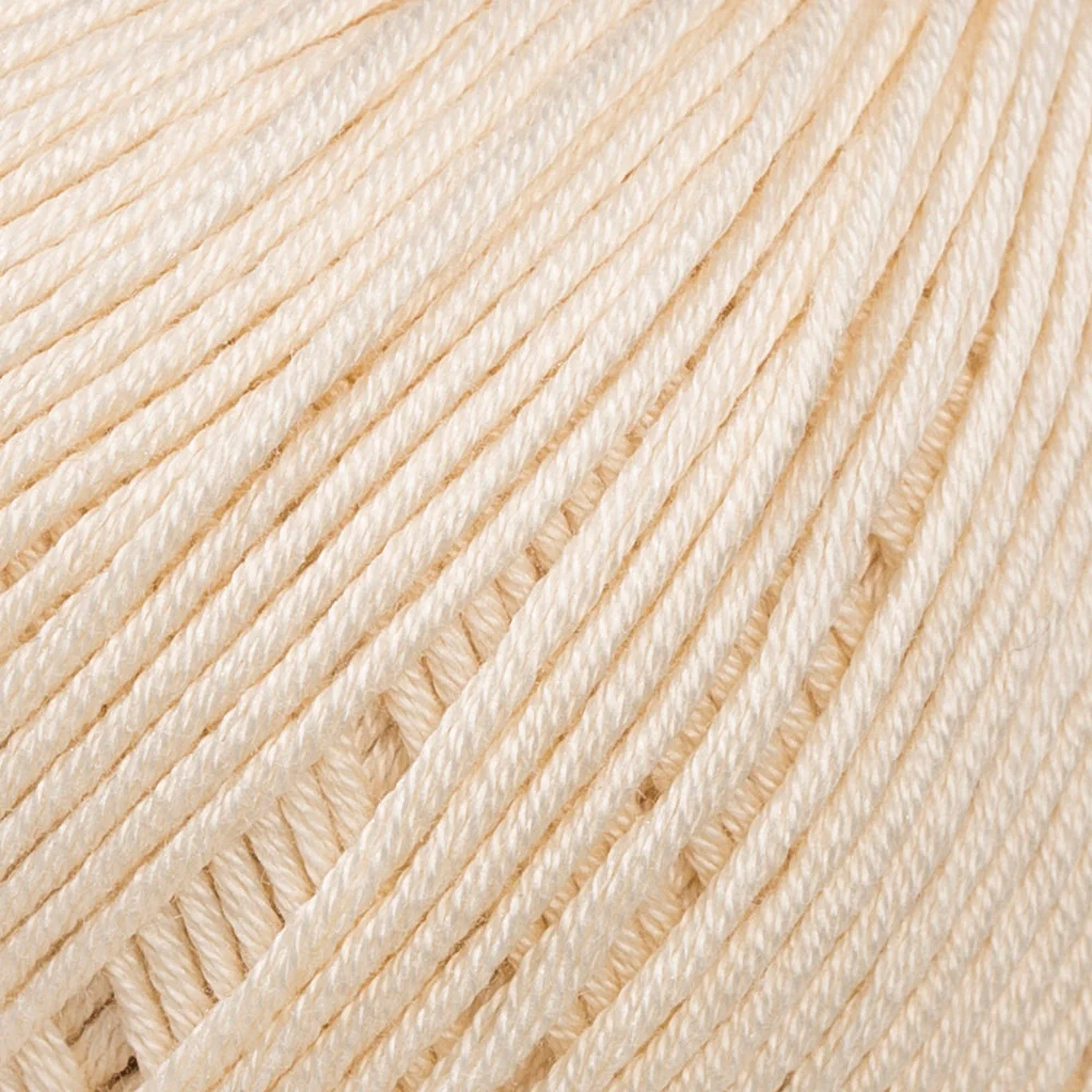 La Mia Mercerized Cotton Yarn, Dark Cream - 174 - Image 2