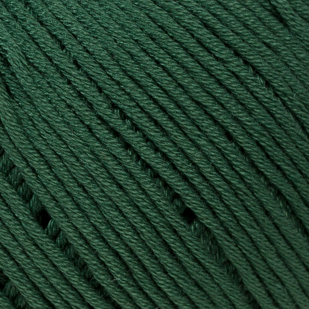 La Mia Mercerized Cotton Yarn, Dark Green - 157 - Image 2