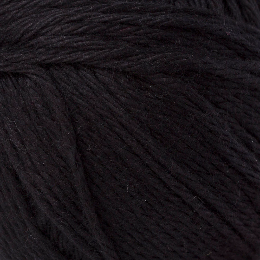 La Mia Pastel 100% Cotton Yarn, Black - L006 - Image 2