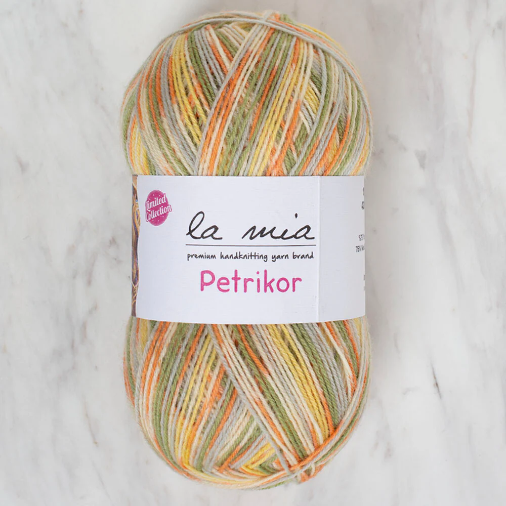 La Mia Petrikor Socks Yarn, Variegated - L05