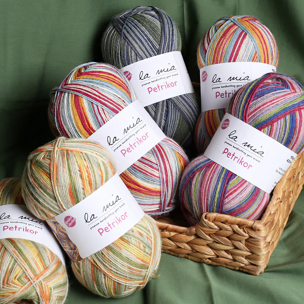 La Mia Petrikor Socks Yarn, Variegated - L07 - Image 3