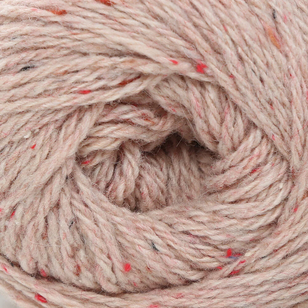 La Mia Re-Tweed Melange Yarn, Beige - L022 - Image 3