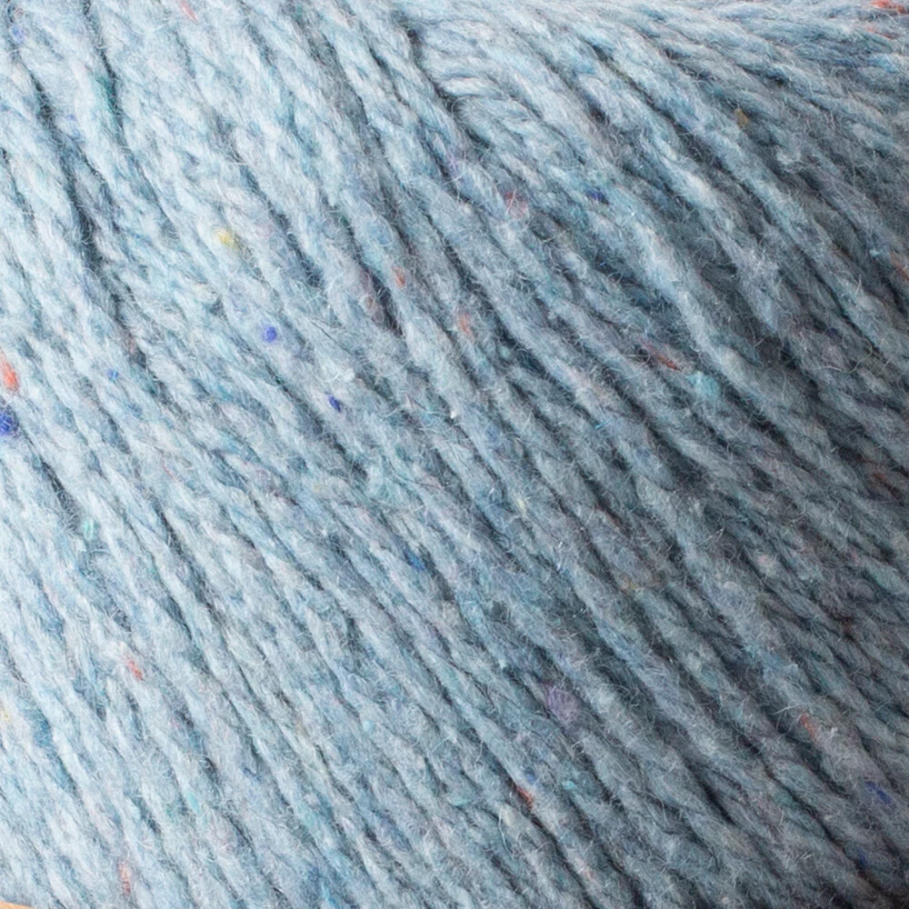 La Mia Re-Tweed Melange Yarn, Blue - L106 - Image 2