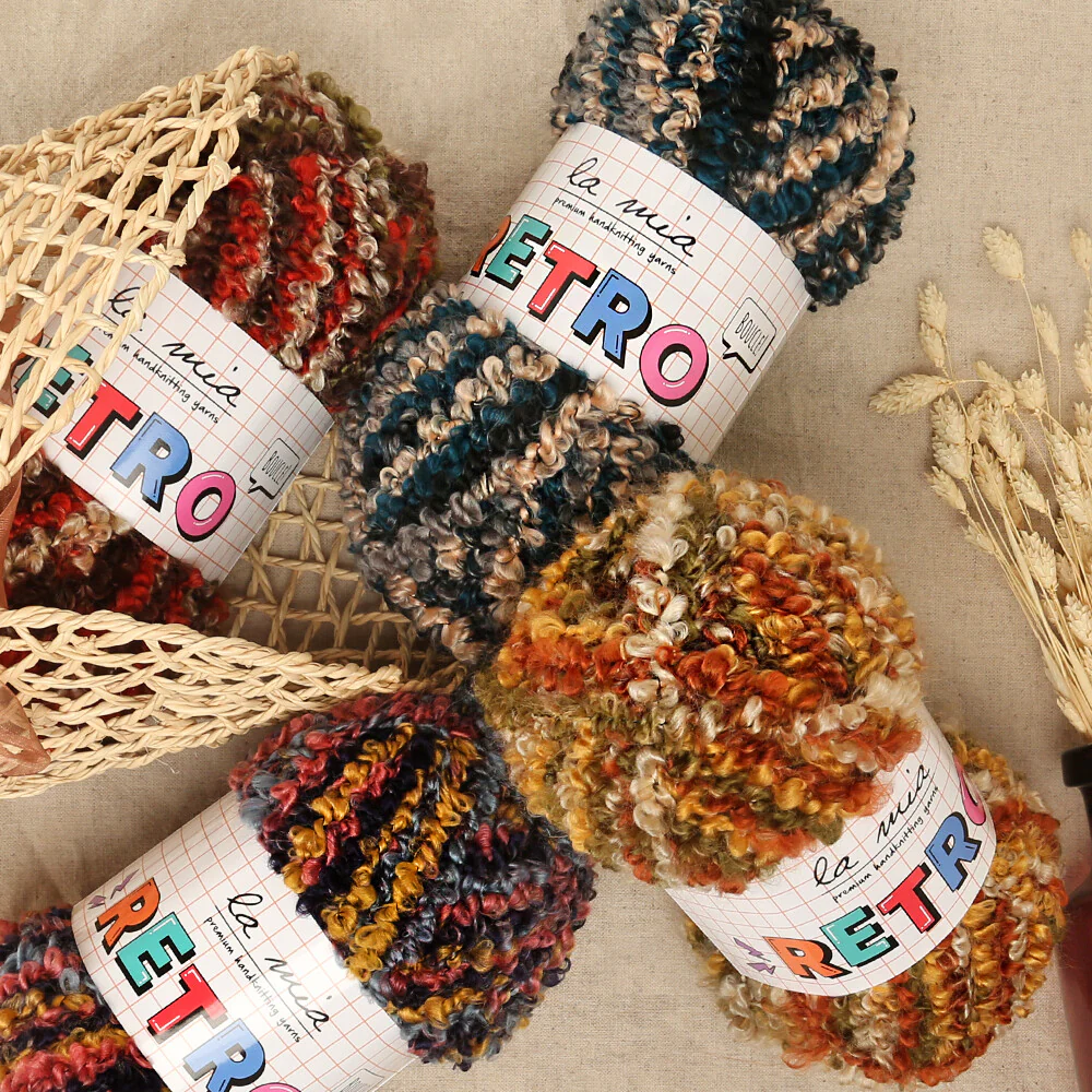 La Mia Retro Yarn, Variegated - LM1533 - Image 3