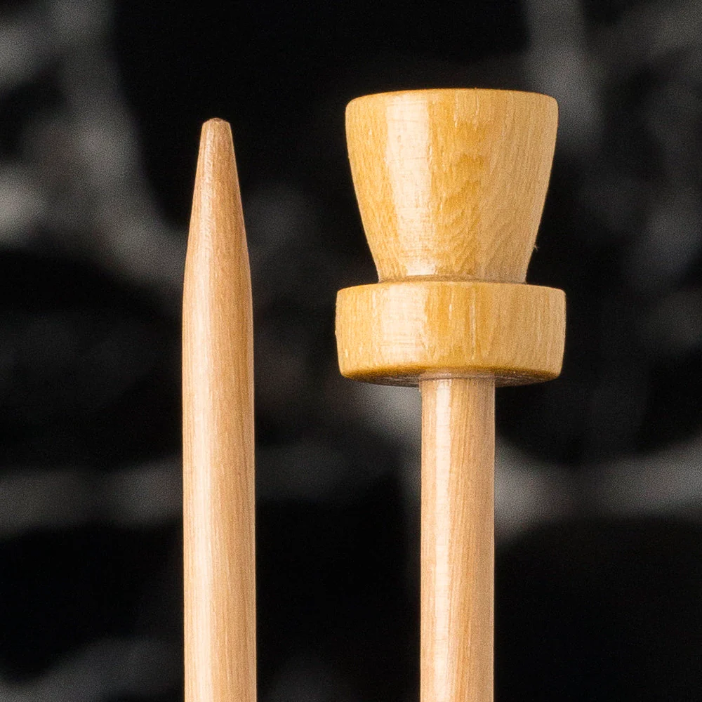 La Mia Whitewood 3.5 mm 36 cm Wooden Knitting Needle - Image 2