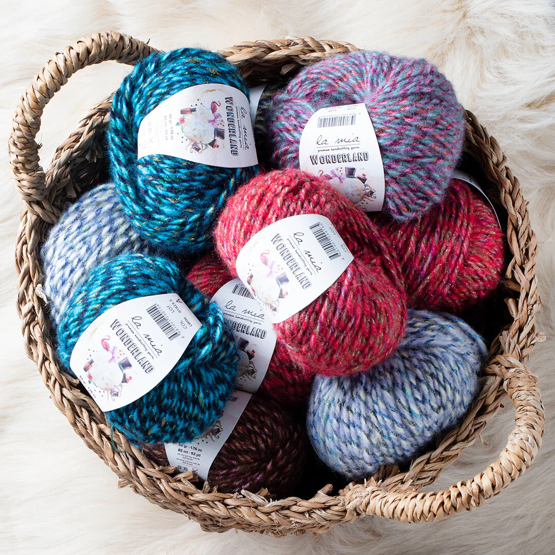 La Mia Wonderland Knitting Yarn, Variegated - LW09 - Image 3