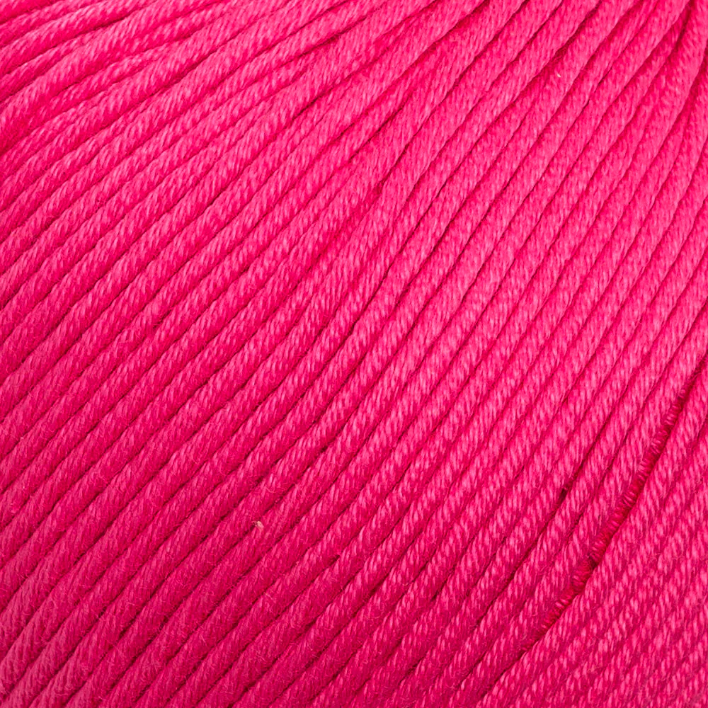La Mia XL Mercerized Cotton Yarn, Fuchsia - 35 - Image 2