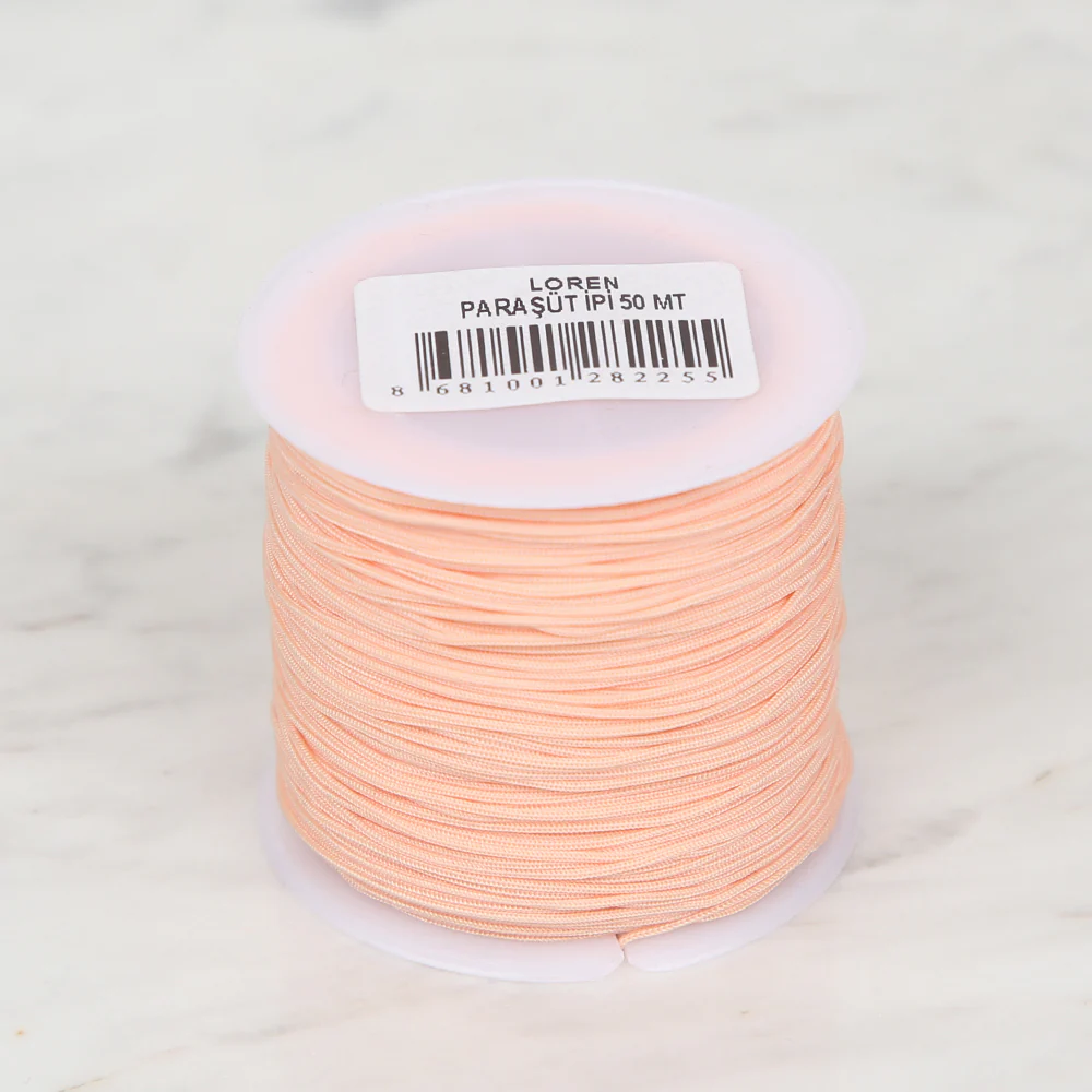 Loren 50 m Parachute Cord - Baby Pink