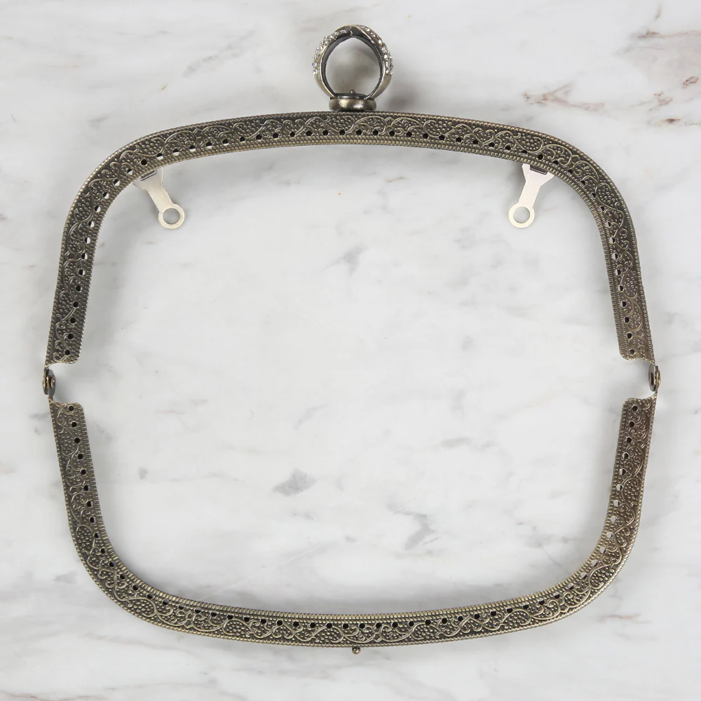 Nas Metal Bag Clip 20 cm - Oxidized Gold - Image 2