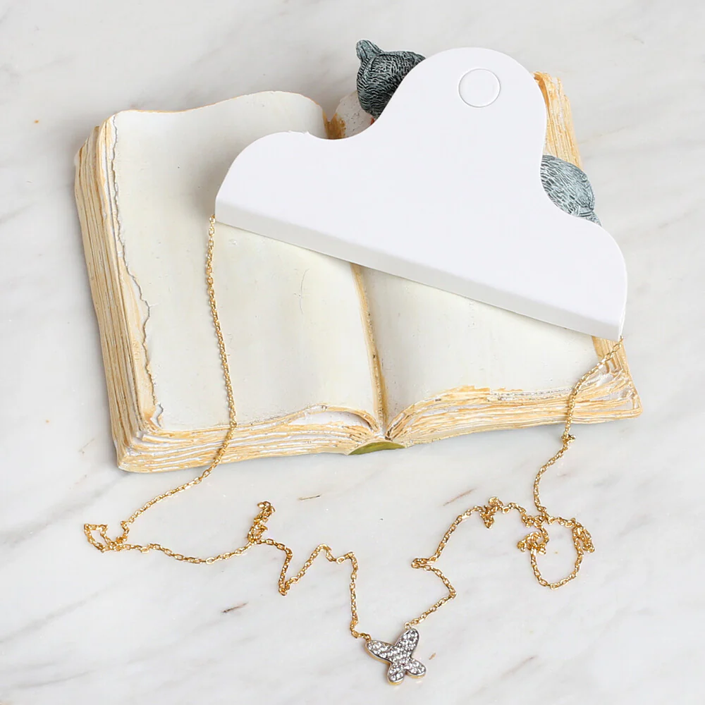 Loren 25 pcs Jewelry (Necklace) Card, White