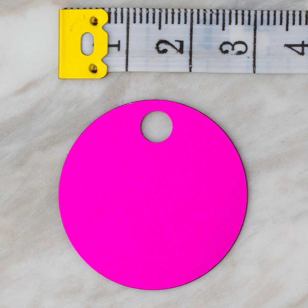 Loren 30 mm Large Sequin, Fuchsia - R-115 - Image 2