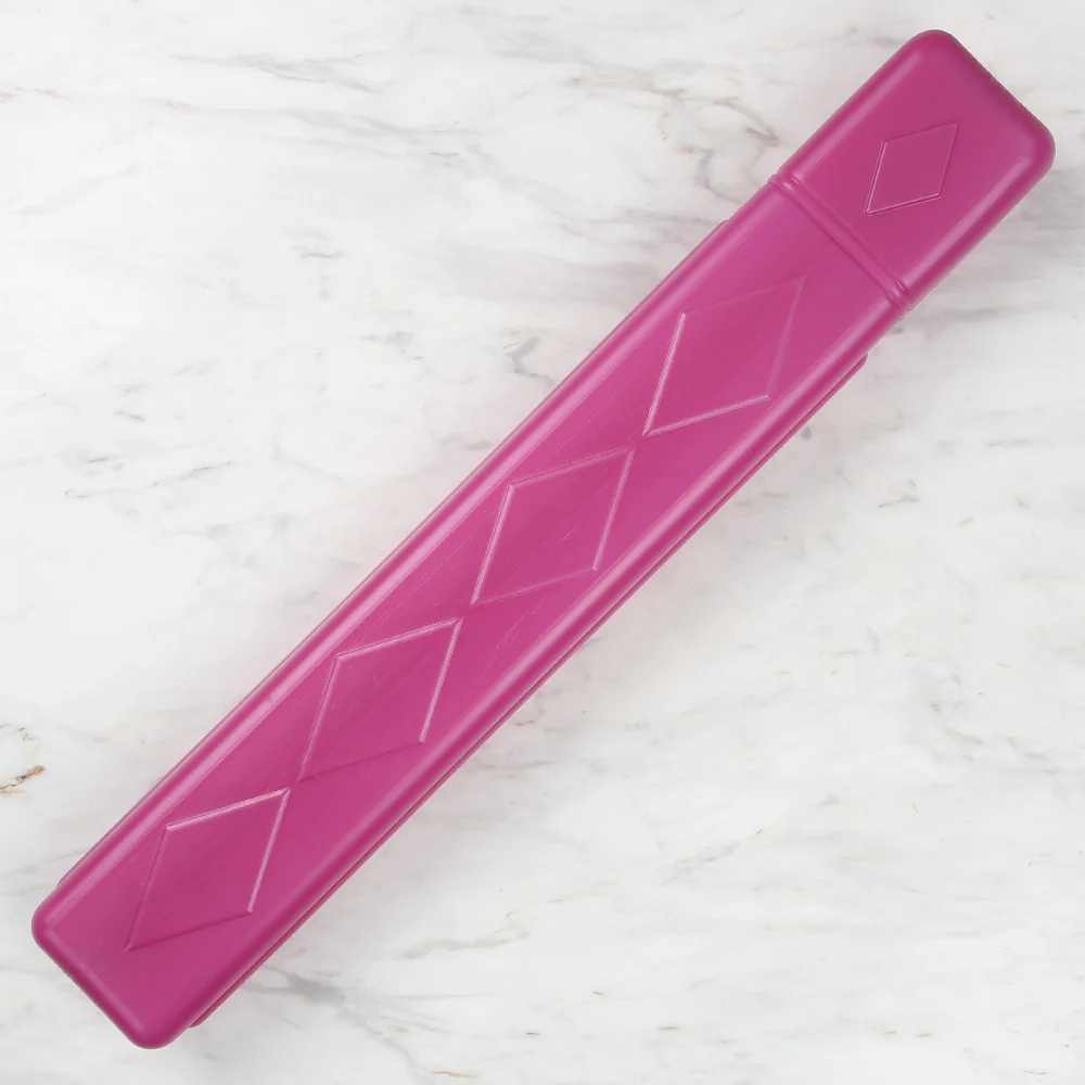 Loren 40 cm Knitting Needle Box, Purple