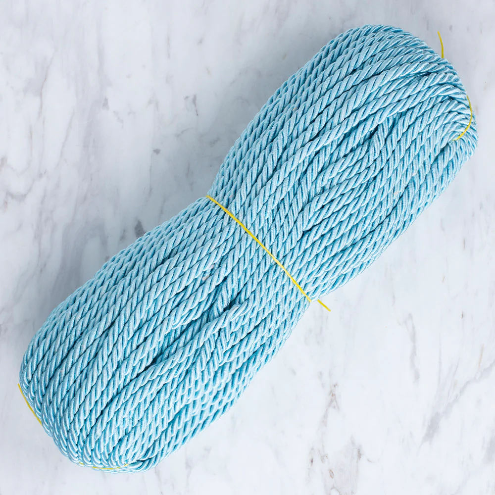 Loren 50mt Jute Cord - Light Blue