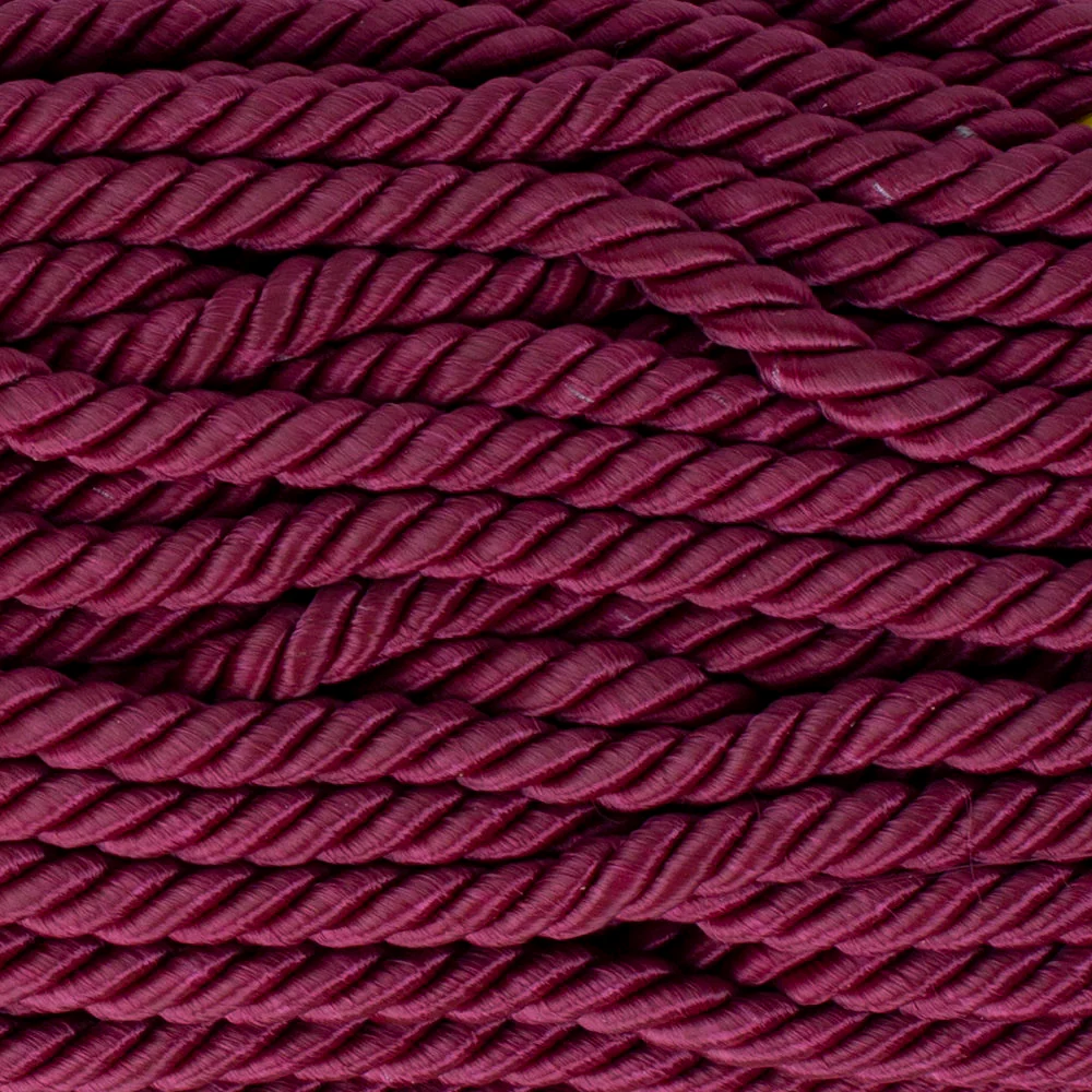 Loren 50mt Jute Cord - Plum - Image 2