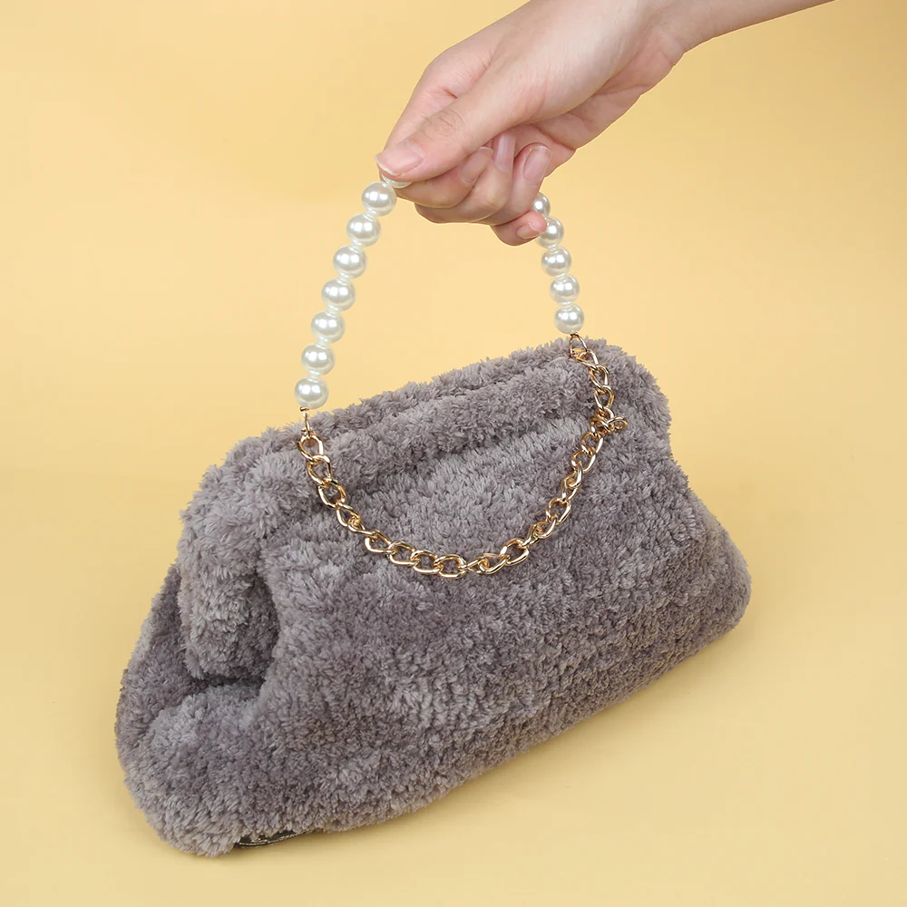 Nas Bag Hanger Pearl - Silver - Image 3