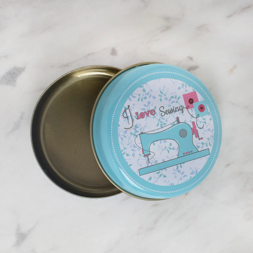 Nas Collectables Tin  Storage Box, Blue - Image 2
