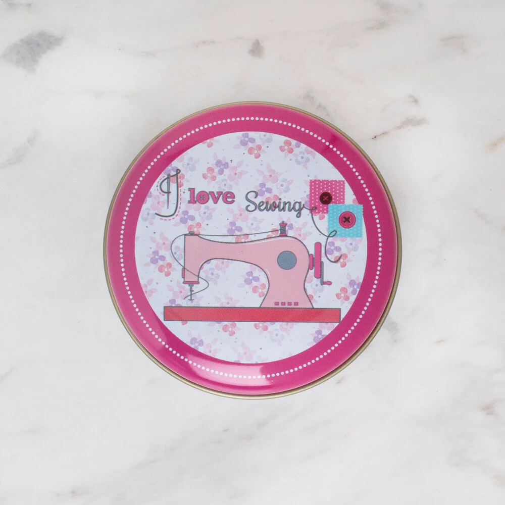 Nas Collectables Tin Storage Box, Pink