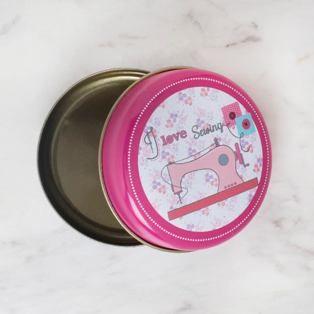 Nas Collectables Tin Storage Box, Pink - Image 2