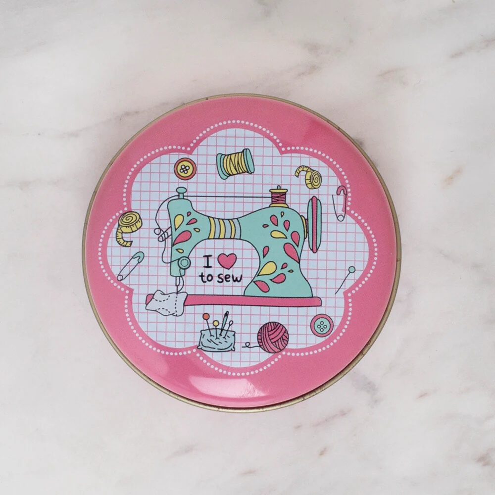 Nas Collectables Tin Storage Box, Pink