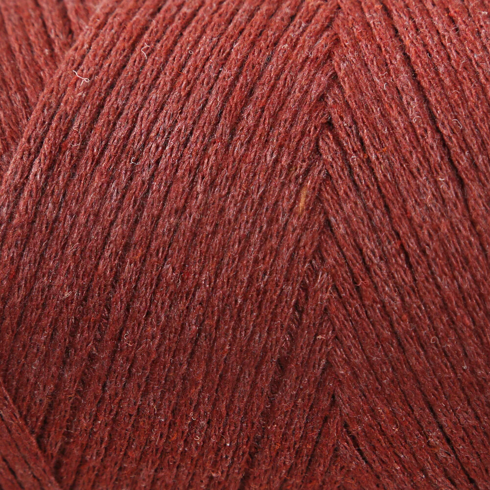 Loren Cotton Macrame Yarn, Brick - L035 - Image 2