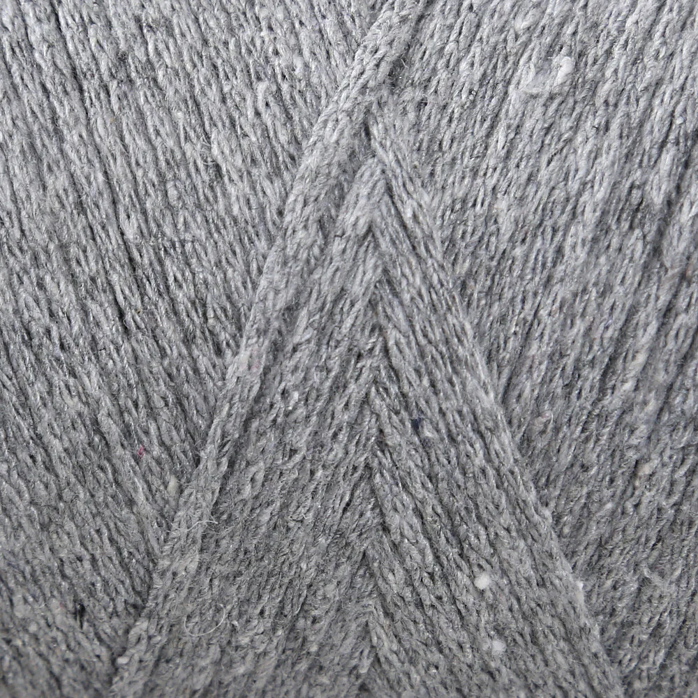 Loren Cotton Macrame Yarn, Grey - L082 - Image 2