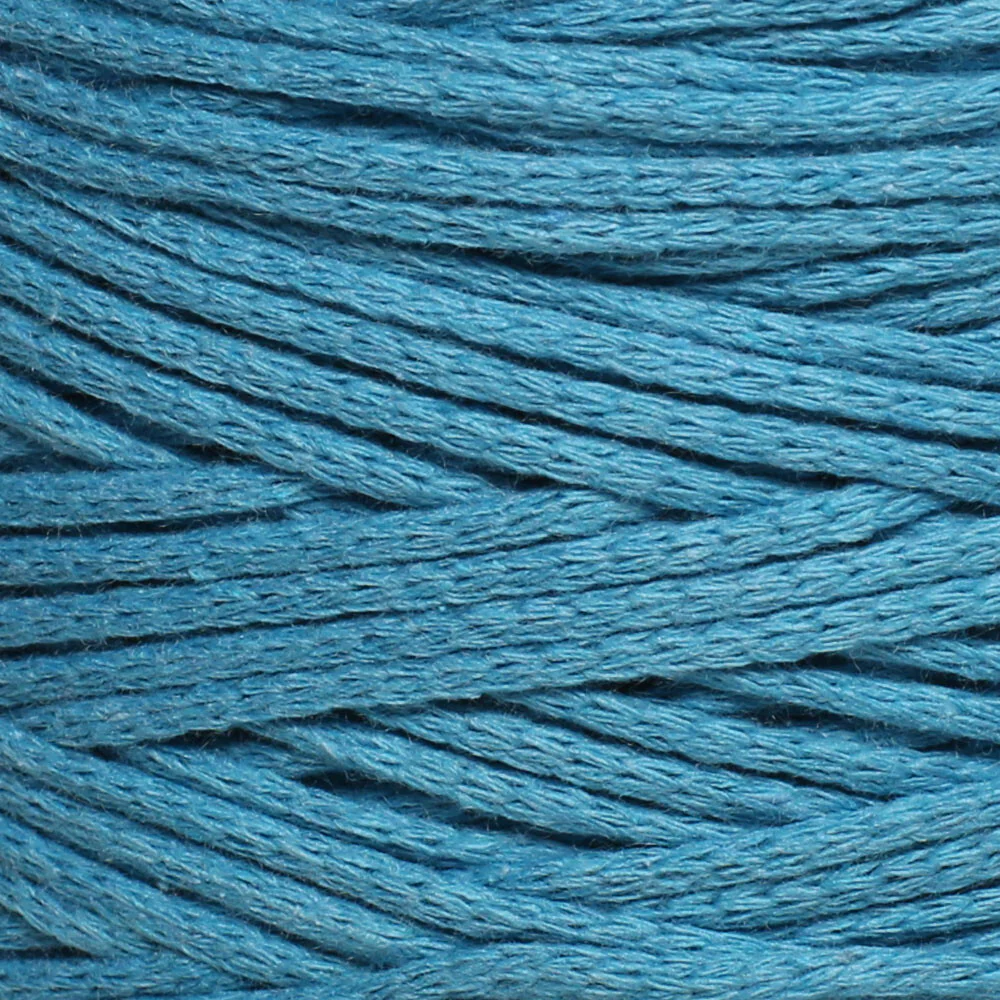 Loren Cotton Macrame Yarn, Turqouise - R087 - Image 2