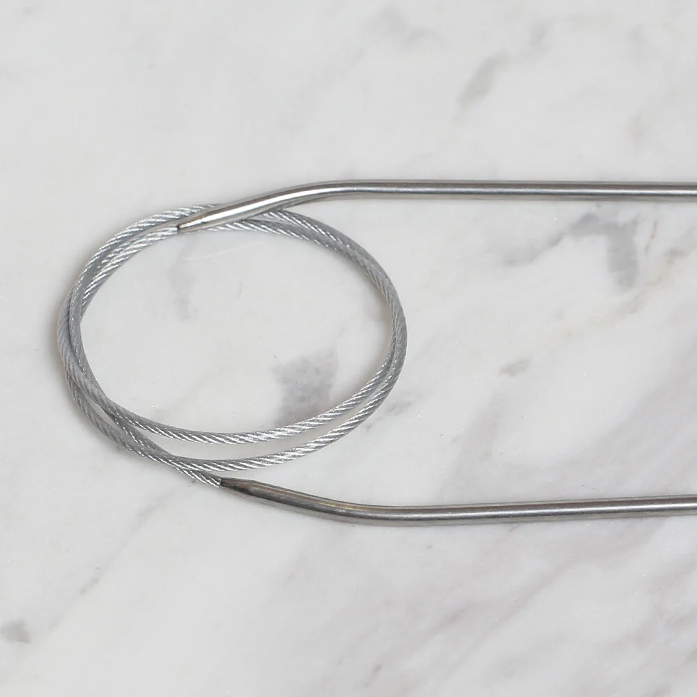 Loren Crafts 2.5mm 60 cm Steel Circular Knitting Needle - Image 2