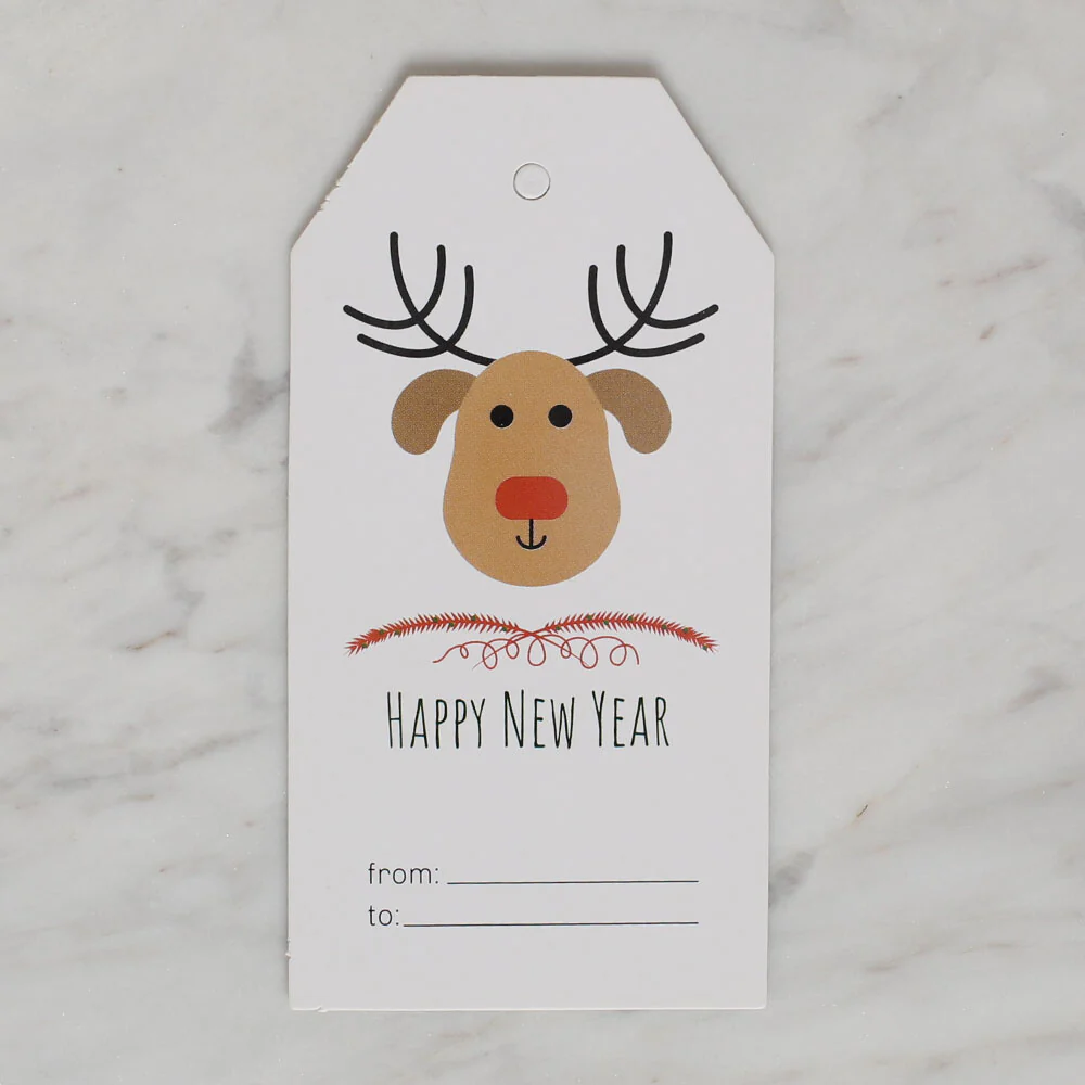 Loren Crafts 4 pcs Happy New Year Card - Image 4