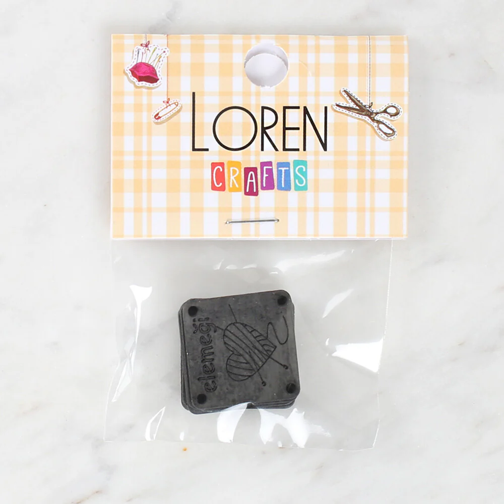 Loren Crafts 5 Pcs Figured Leather Badge - 1568 - Image 2