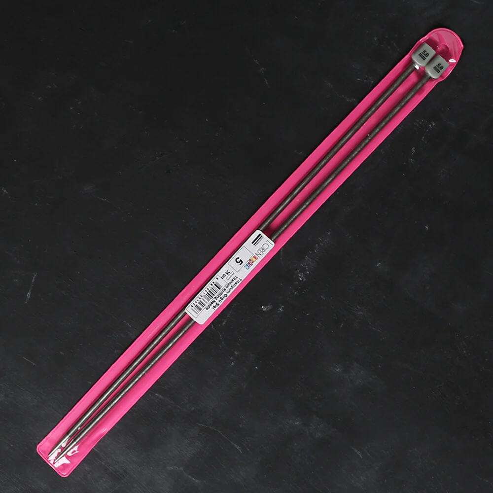 Loren Crafts 5mm 35 cm Titanium Knitting Needle - Image 2