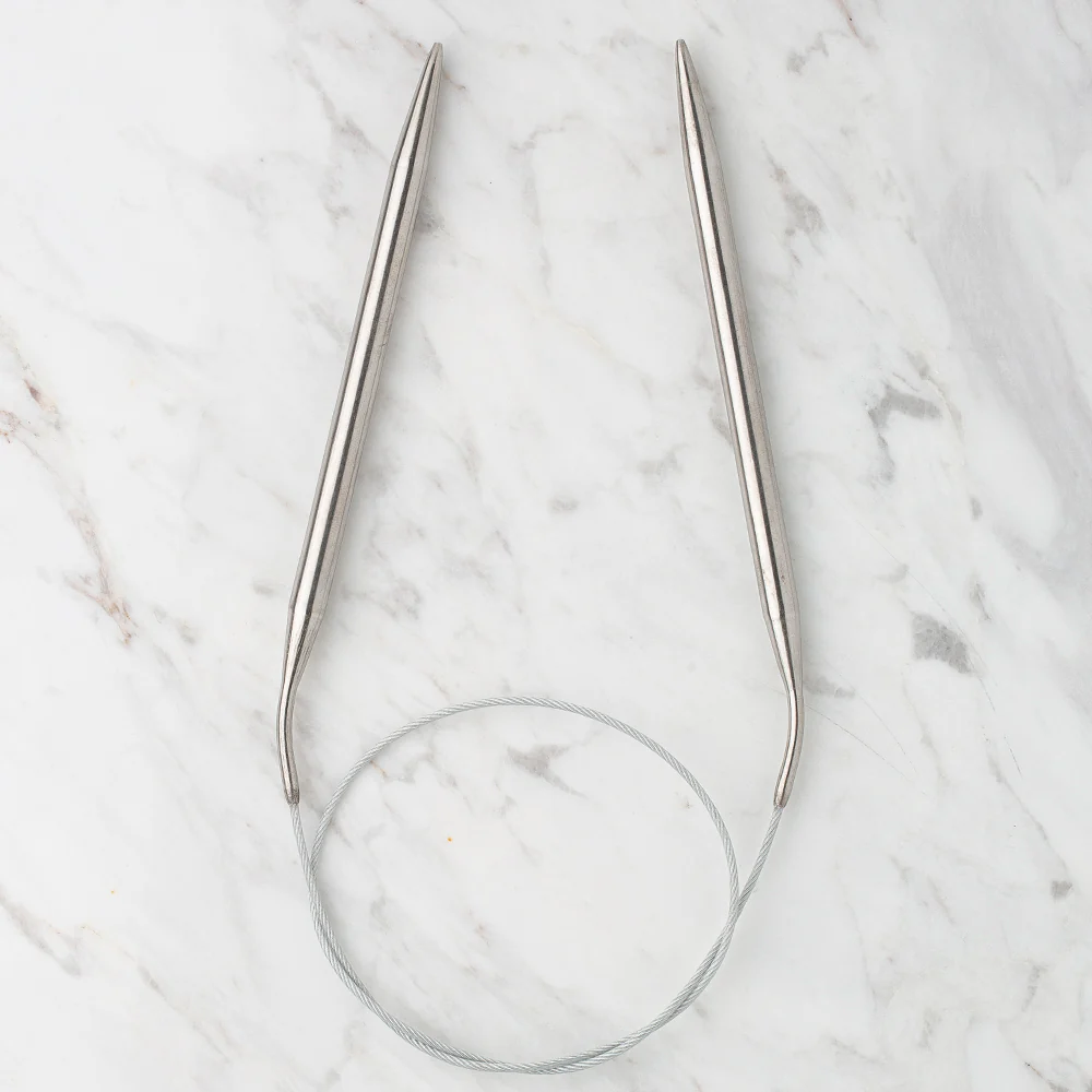 Kartopu 7mm 60 cm Steel Circular Knitting Needles