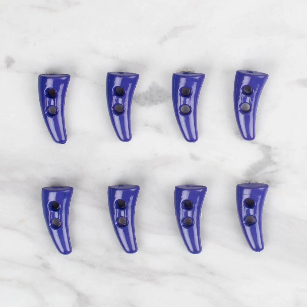 Loren Crafts 8 Pack Shepherd Button, Blue - 126 - Image 2